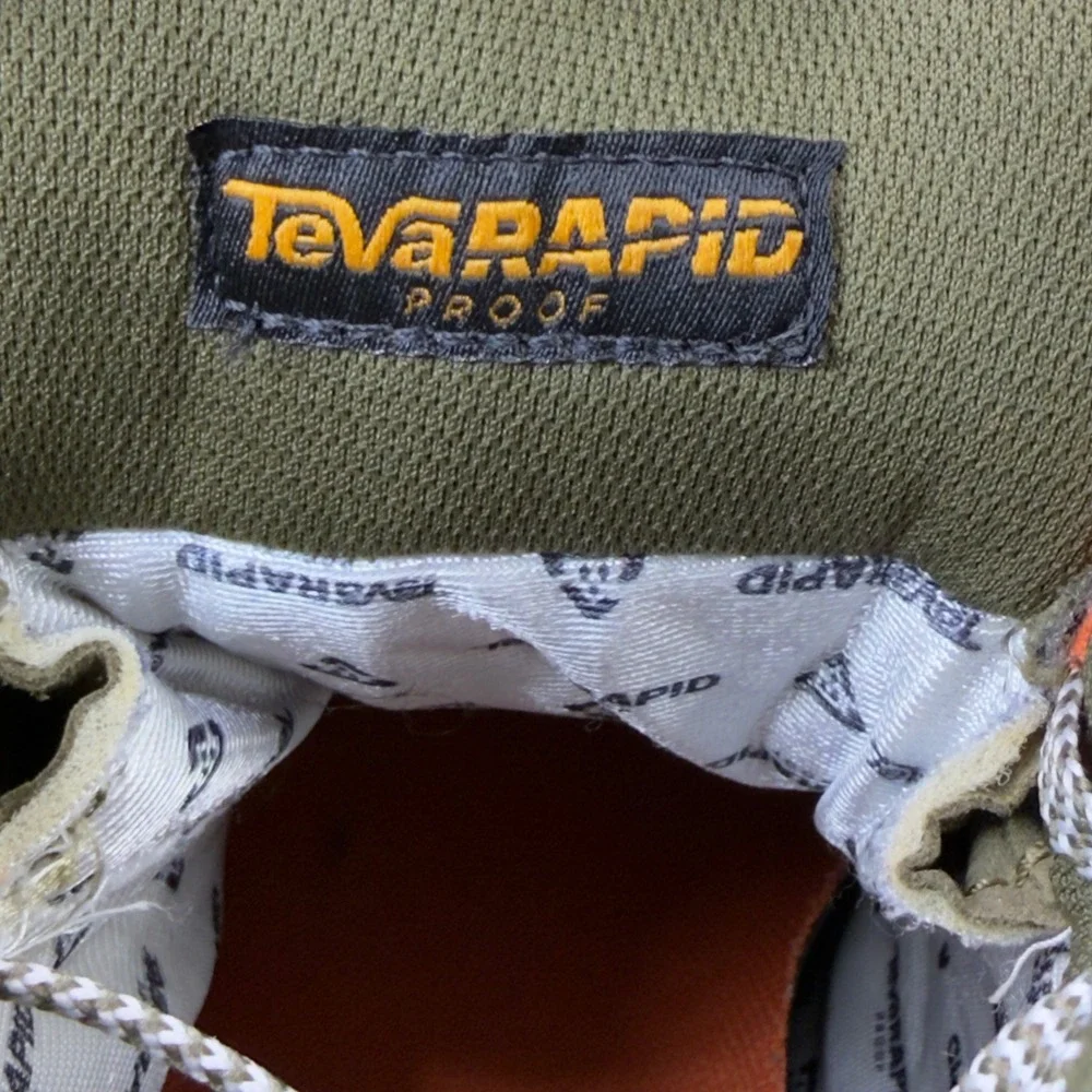Teva Geotrecca Mid Mens Size 9 Hiking Boots Waterproof Geotrecca Olive Green